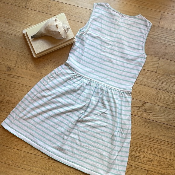 Vineyard Vines dress Mint Striped Sleeveless - Picture 8 of 8